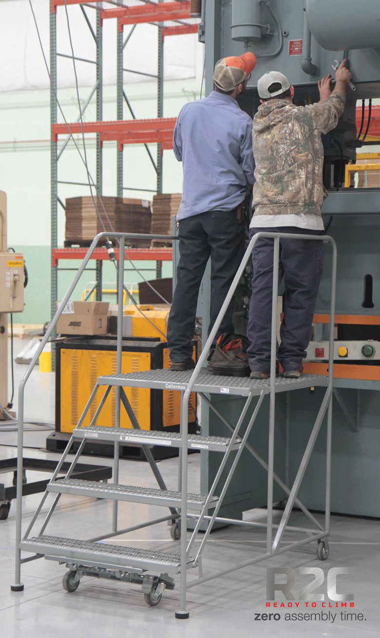 Guidelines for Working Safely with Mobile Ladder Stands and Platforms -  RollaStep