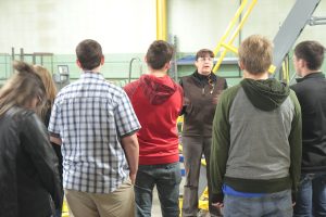 Peck High School visits Cotterman HQ in Croswell, MI.